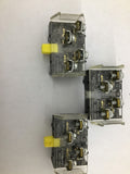 Allen-Bradley 800T-XA Contact Block Lot Of 3