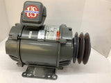 US Motors F873Y AC Motor 3HP 208-230/460V 1740RPM 4P 182T 3PH 60Hz DP