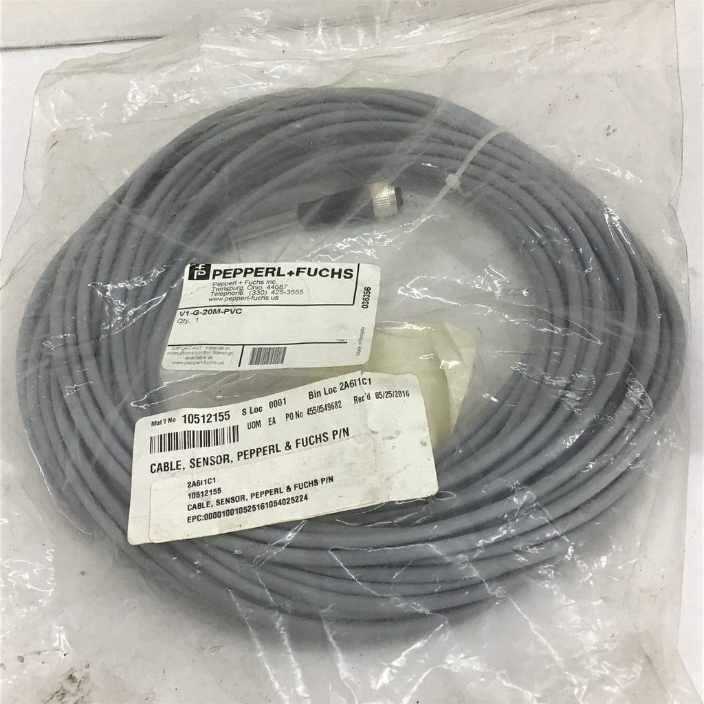 PEPPERL+FUCHS V1-G-20M-PVC Cable Sensor – BME Bearings and Surplus