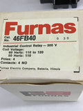 Furnas 46FB40 Industrial Control Relay 300 V Lot Of 6