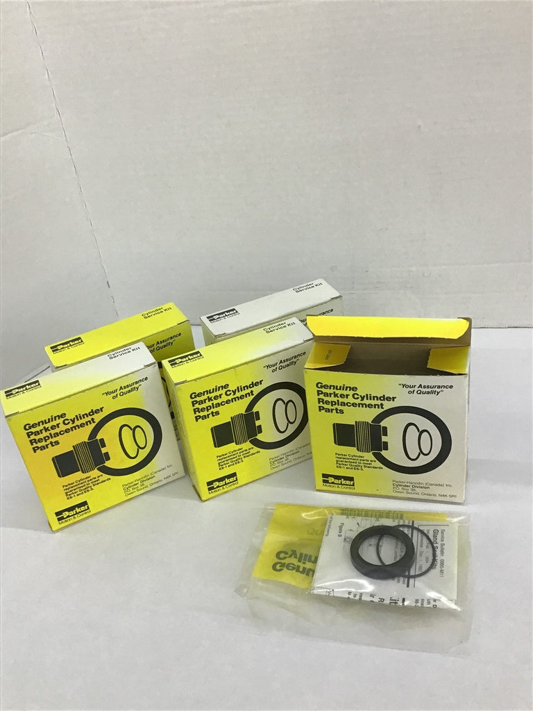 Parker RK02MA0131 1.37 2MA Rod Seal Kit Lot Of 5