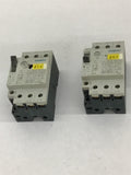 Siemens 3VU1300-1MG00 Motor Starter Circuit Breaker Lot Of 2