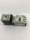 Siemens 3RV1011-JEA10 Circuit Breaker W/3RT1016-1BB41 Contactor