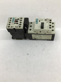 Siemens 3RV1011-JEA10 Circuit Breaker W/3RT1016-1BB41 Contactor