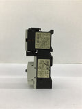 Siemens 3RV1011-1AA10 Circuit Breaker W/3RT1015-1BB42/3RT1015-1BB42 Contactor