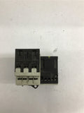 Siemens 3RT1015-1BB42 Contactor Lot of 2 w/ 3RV1011-1AA10 Circuit Breaker