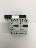 Siemens 3RV1011-1JA10 Circuit Breaker Lot of 2