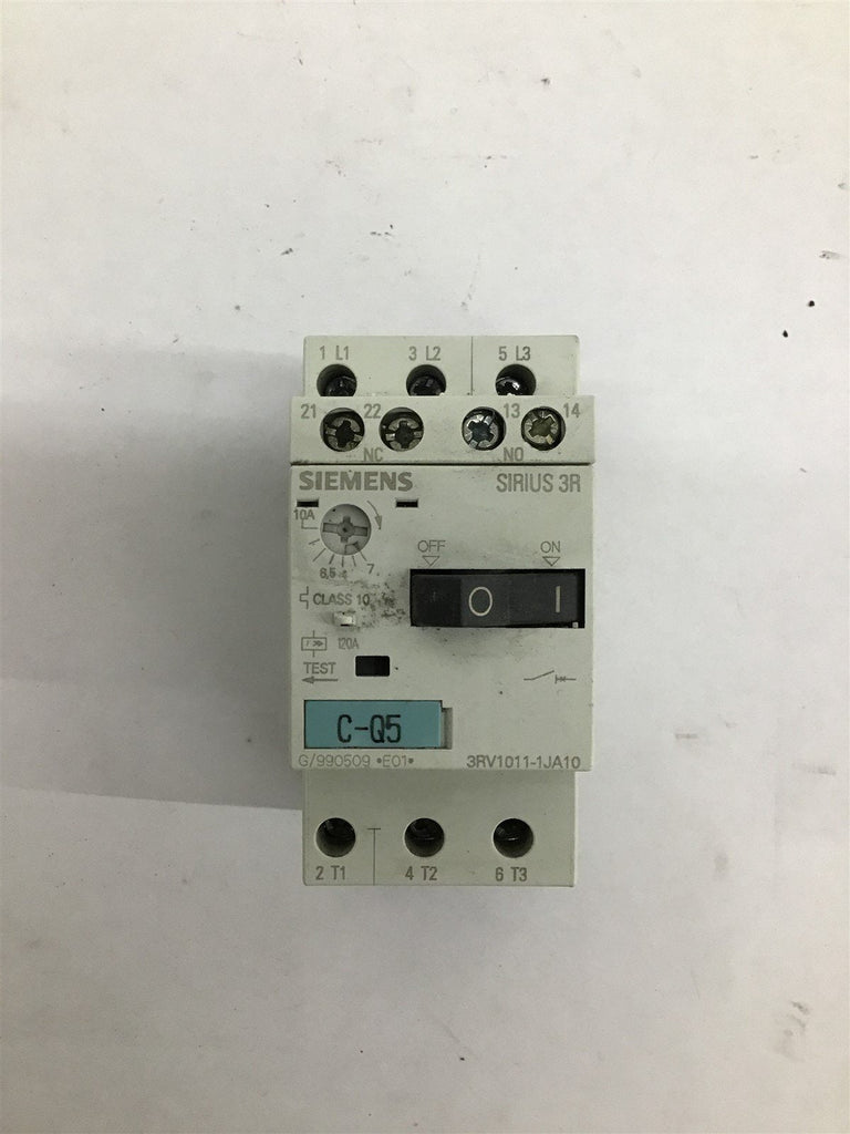 Siemen Sirius 3RV1011-1JA10 Circuit Brekaer 10 Amp