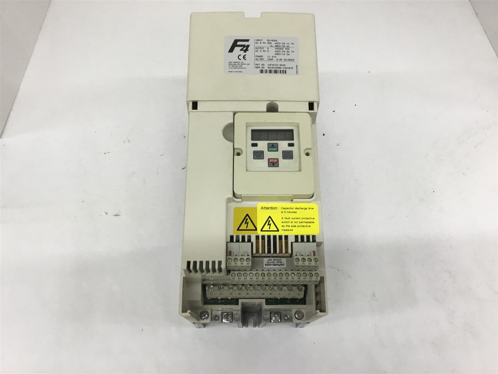 KEB 14FC4C1E-3440 Combivert F4 Controlled Inverter 11 KVA 10 HP 480 Vole