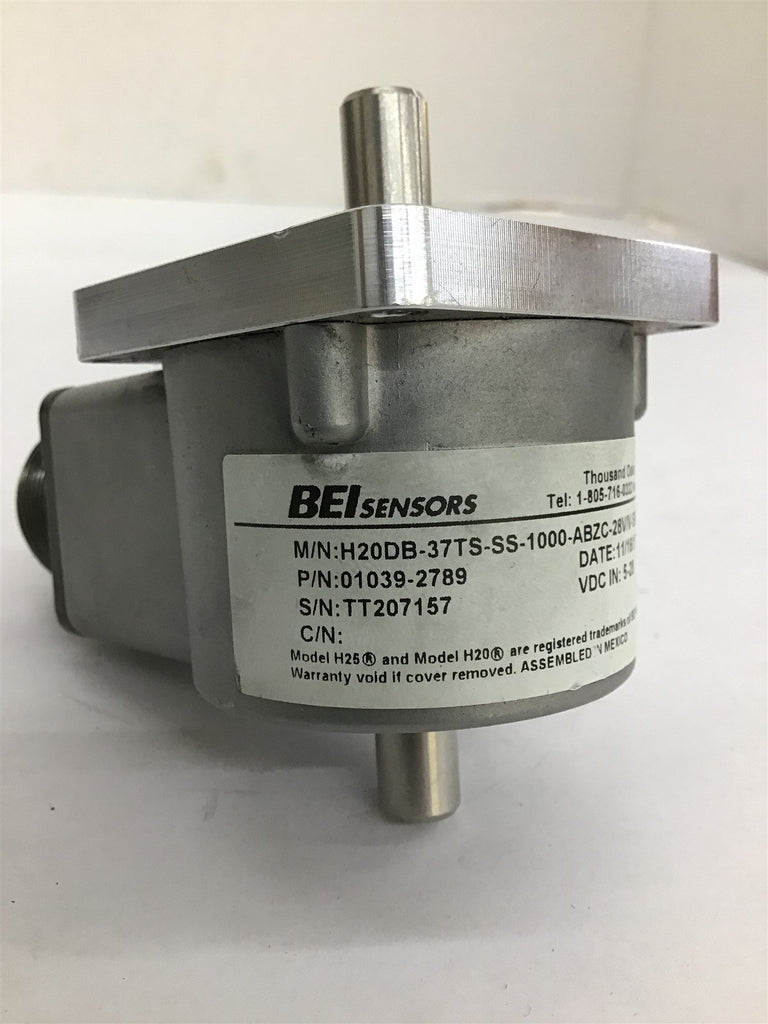 BEI H2DB-37TS-SS-ABZC-V/V-SM18 Encoder