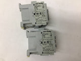 Allen-Bradley 100-C09*01 Contactor 110-120V Coil Lot Of 2