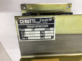 Cerutti 65730 Transformer 480 Pri 170 Sec Volt 0114 kVA