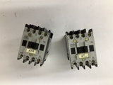 Allen-Bradley 100-A09NZ*3 Ser. B Contactor 24VDC Coil Lot Of 2