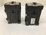 Allen-Bradley 100-A09NZ*3 Ser. B Contactor 24VDC Coil Lot Of 2