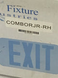 Fixture Industries COMBORJR-RH Exit Sign/Emergency Light Combo