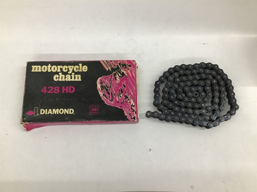 Diamond 428 HD Motorcycle Chain 1/2x5/16 No. Of Pitches 108