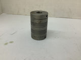 Flexible Shaft Coupling 3-1/2" L x 3/4" ID x 1/4" Key x 2-1/4" OD