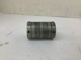 Flexible Shaft Coupling 3-1/2" L x 3/4" ID x 1/4" Key x 2-1/4" OD