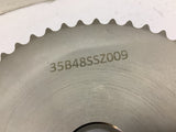 35B48SSZ009 Sprocket 1-1/4" ID x 3/16" Tooth W x 48 Teeth