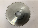 35B48SSZ009 Sprocket 1-1/4" ID x 3/16" Tooth W x 48 Teeth