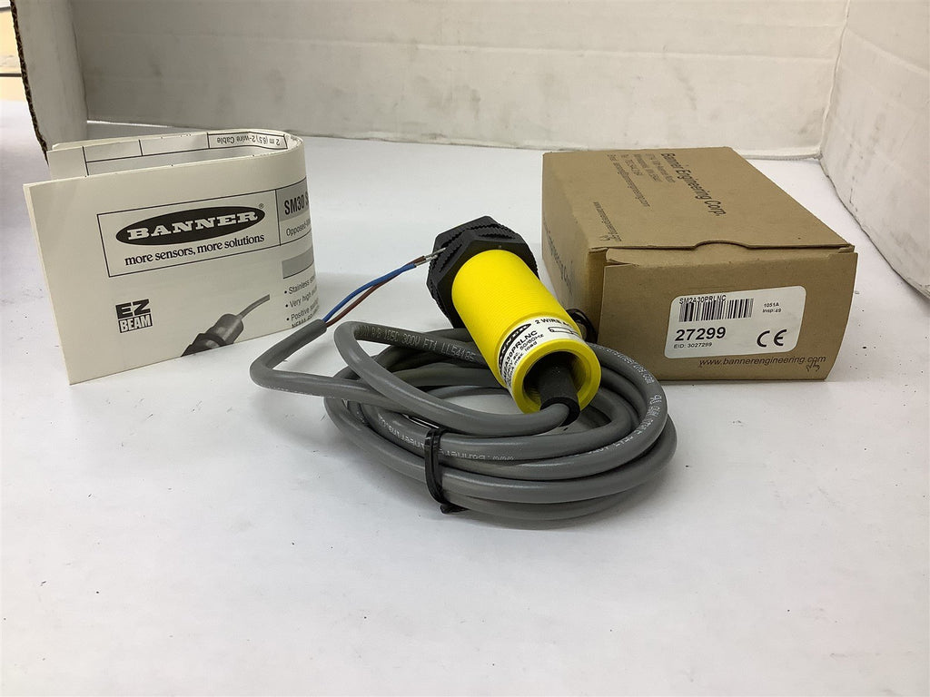 Banner SM2A30PRLNC 27299 Sensor 24-240 VAC 50/60 Hz 500mA