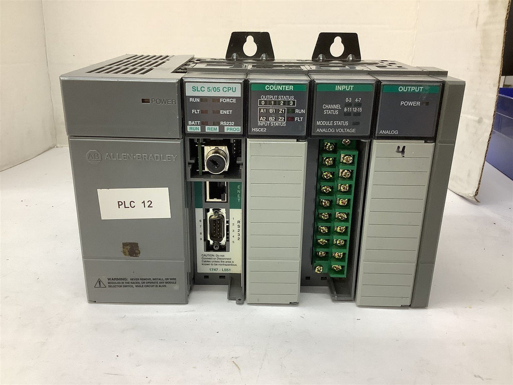 Allen-Bradley 1746-A4 Filled Rack