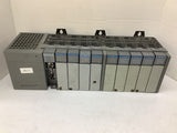 Allen-Bradley 1746-A10 / 1746-P4 Filled Rack