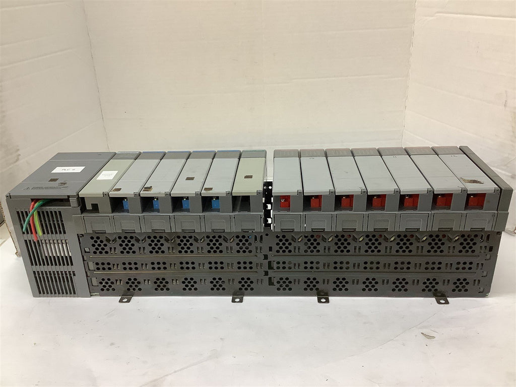 Allen-Bradley 1746-P2 / 1746-A13 Filled PLC Rack