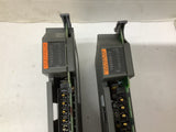 Allen-Bradley 1771-0AD Ser C AC Output Module 10-138 VAC Lot Of 2