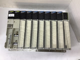 Schneider Electric Filled PLC Rack 10 Card