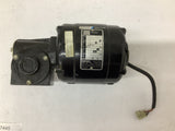 Bodine NSH-33R Gear Motor 115V 1/20HP 173RPM 10:1 Ratio TENV Torq 13 LB IN