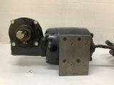 Bodine NCI-34RH Gear Motor 1/15 HP 115V 1725 RPM 1PH 60Hz 33 Torq 60:1 Ratio