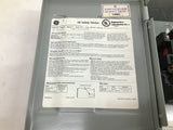 General Electric TG4321 Enclosed Safety Switch 30A 240VAC/250VDC