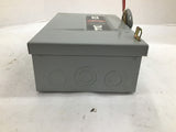 General Electric TG4321 Enclosed Safety Switch 30A 240VAC/250VDC