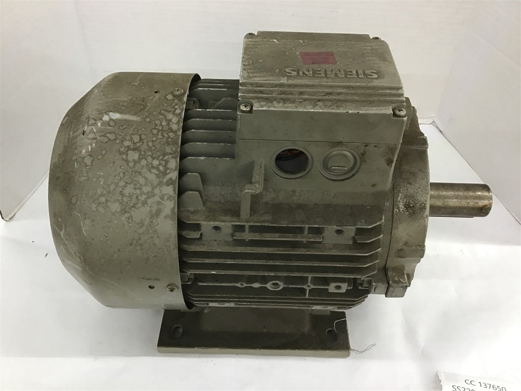 Siemens 1LA7133-4AA60-ZA11 Motor 8.6kW 460V 1755RPM 4P 3PH 60Hz