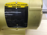 Baldor EM3603 AC Motor 1HP 230/460V 1760RPM 4P 182FR 3PH 60Hz TEFC