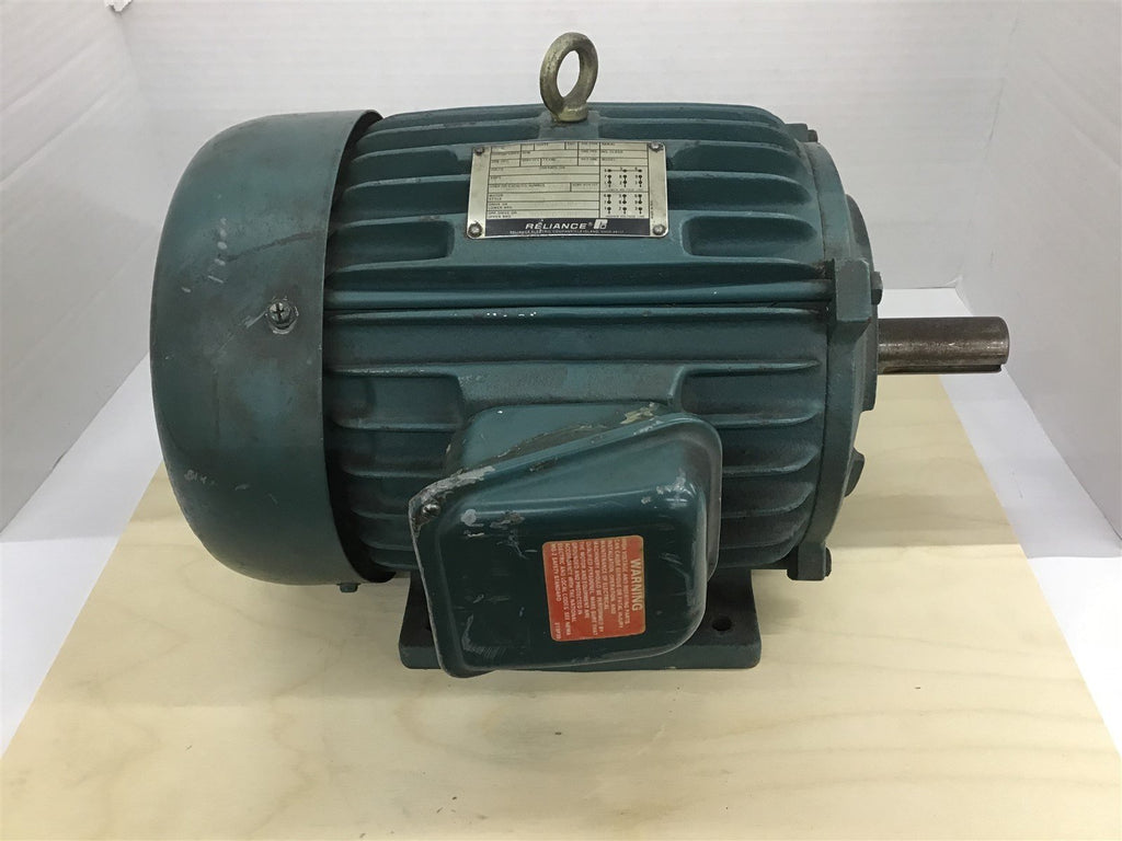 Reliance TBFC WPI8F372-XM/W AC Motor 5HP 230/460V 3600RPM 2P 184T FR 3PH 60Hz TE