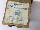 Magnetek JA2C390R Motor Stock # 674 115V 60HZ .42AMP 1550RPM 1/150HP 1PH