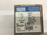 Fasco D541 1/100 Hp Shaded Pole Motor 115 V 1550 Rpm CCWSE 1 Speed