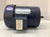 Leeson C6T17FC2E Motor 1HP 208-230V 1725RPM D56CFR 3PH 60HZ TEFC