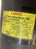 Fanuc 30M A06B-0653-B005 DC Servo Motor 210V 1200RPM