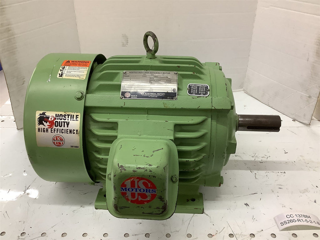 US Motors E403-50-X06X101P034M Hostile Duty High Efficiency Motor