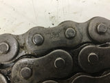 Tsubaki RS50 Roller Chain L 7' 8" W 3/4" 2 Separate Pieces