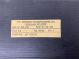 Watertown Transformer WT-1500-21 50/60HZ 1PH 1.5KVA