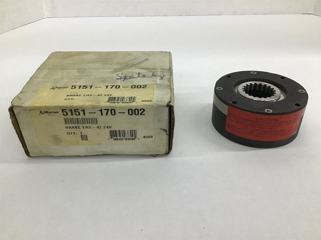 Warner 5151-170-002 Holding Brake ERS-42 24V