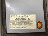Underwriters Laboratories Cut Out Box Type 12 And 13 Enclosure 6x6