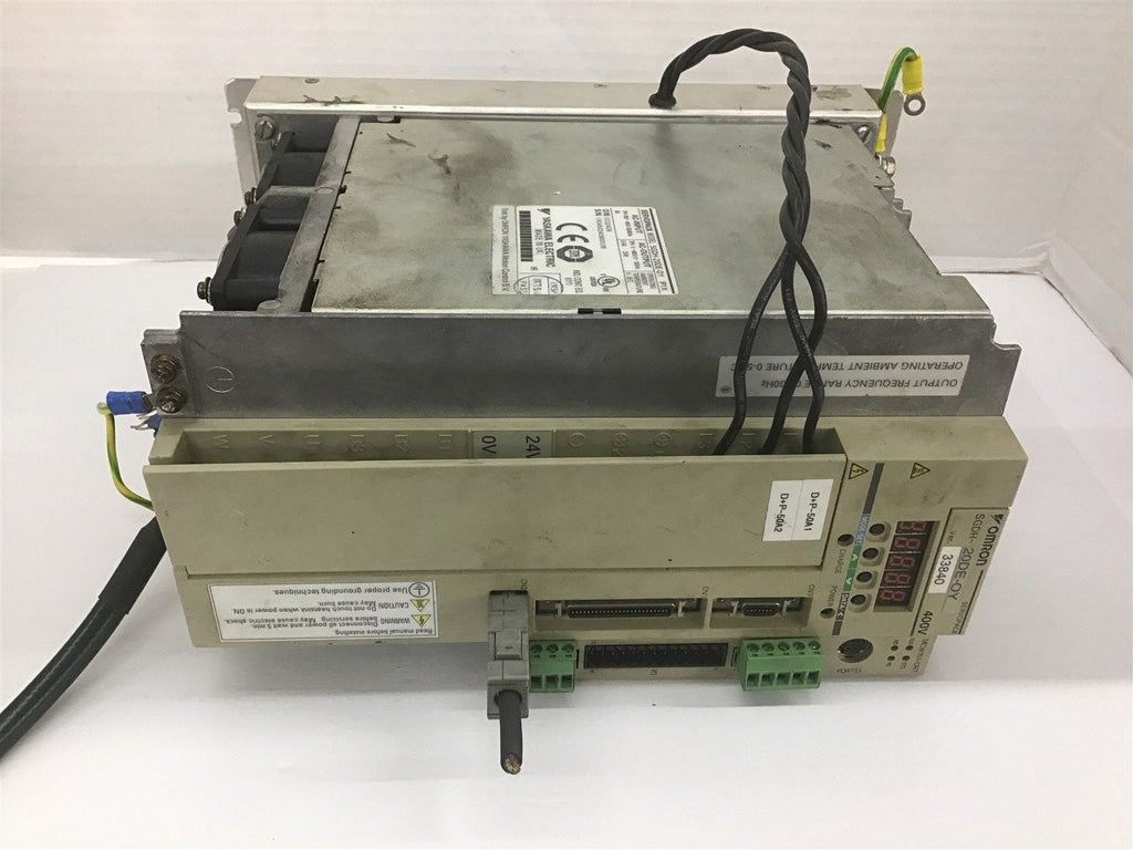 Yaskawa Electric SGDH-20DE-OY Servopack 3 PH 480 V 300 HZ 2 KW Output