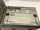 Westinghouse 1500:5A Type CMV Current Transformer