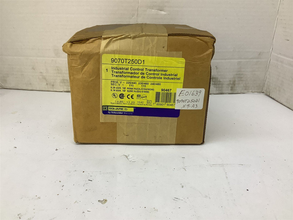 Square D 9070T250D1 Transformer