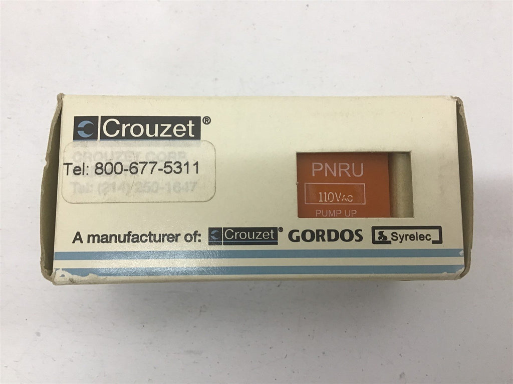 Crouzet Syrelec PNRU 110A 10 Amp relay 110 Volt